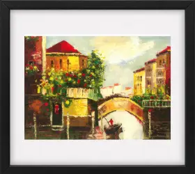 Venetian charm in a luxurious living room - Image 2